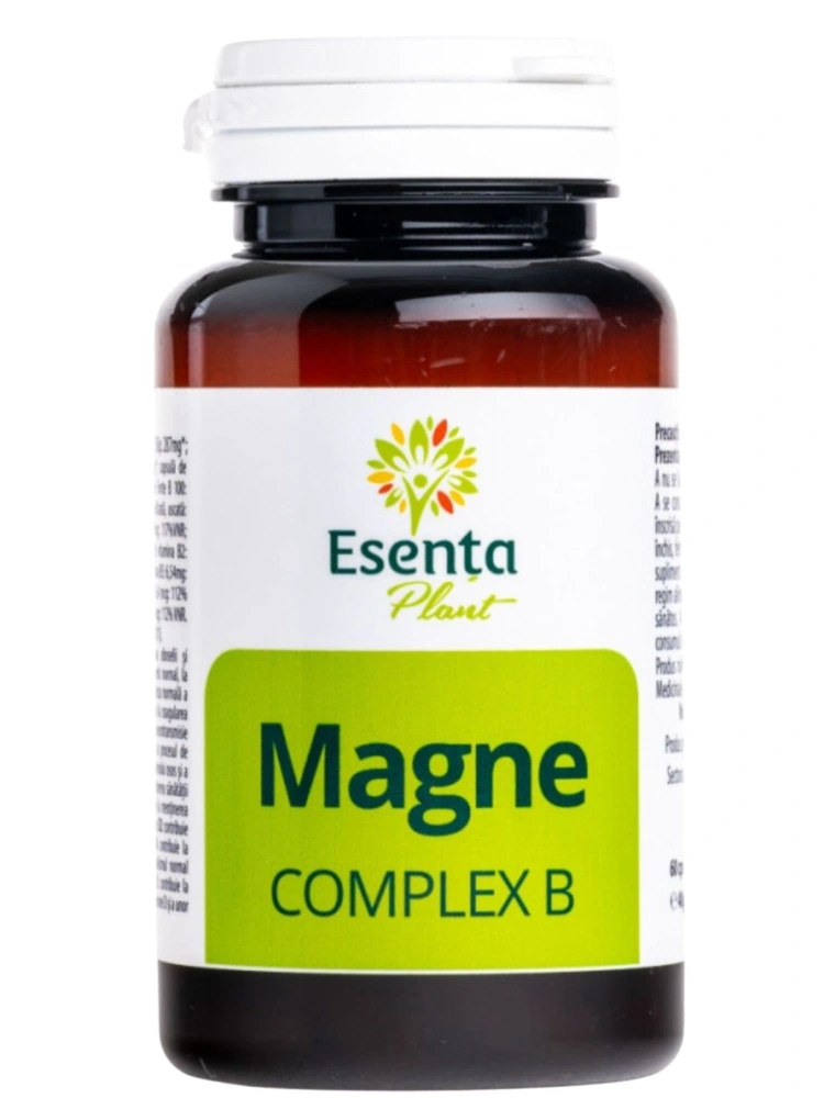 Magne Complex B 60 capsule Esenta Plant
