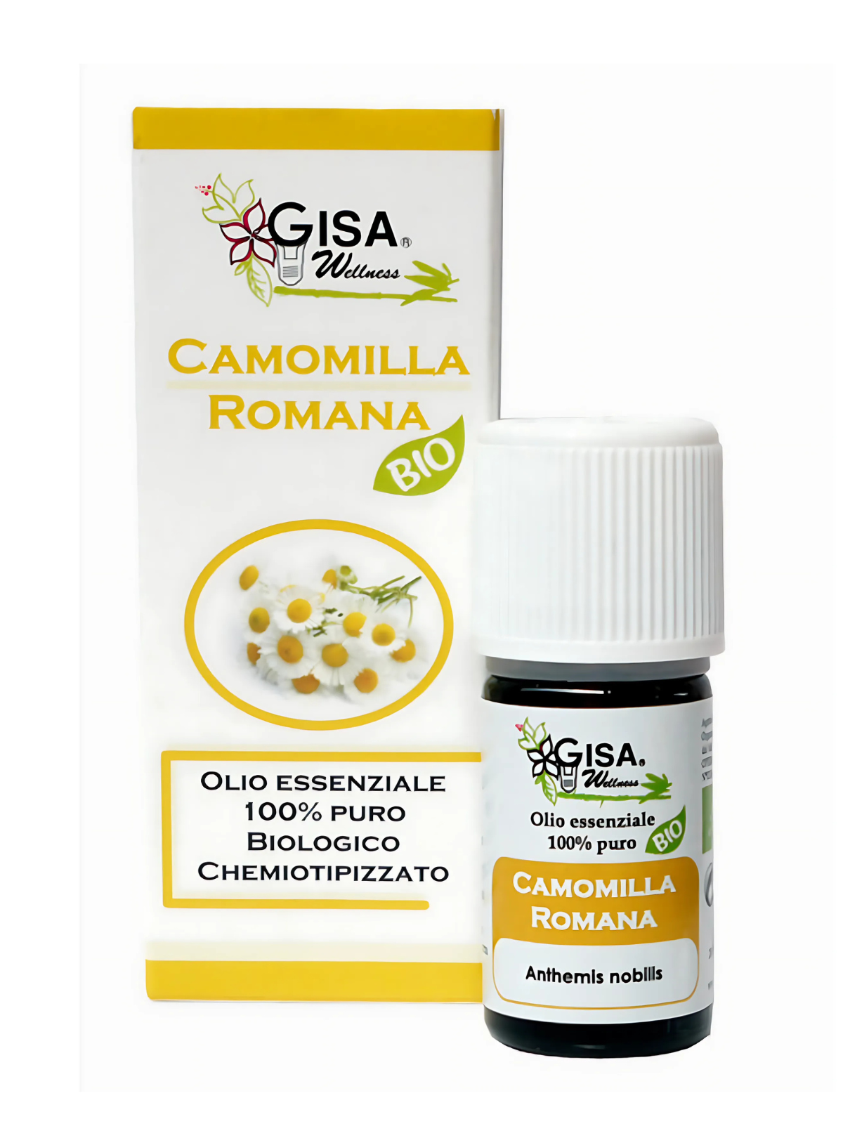 Ulei esential de musetel roman bio 2ml Gisa