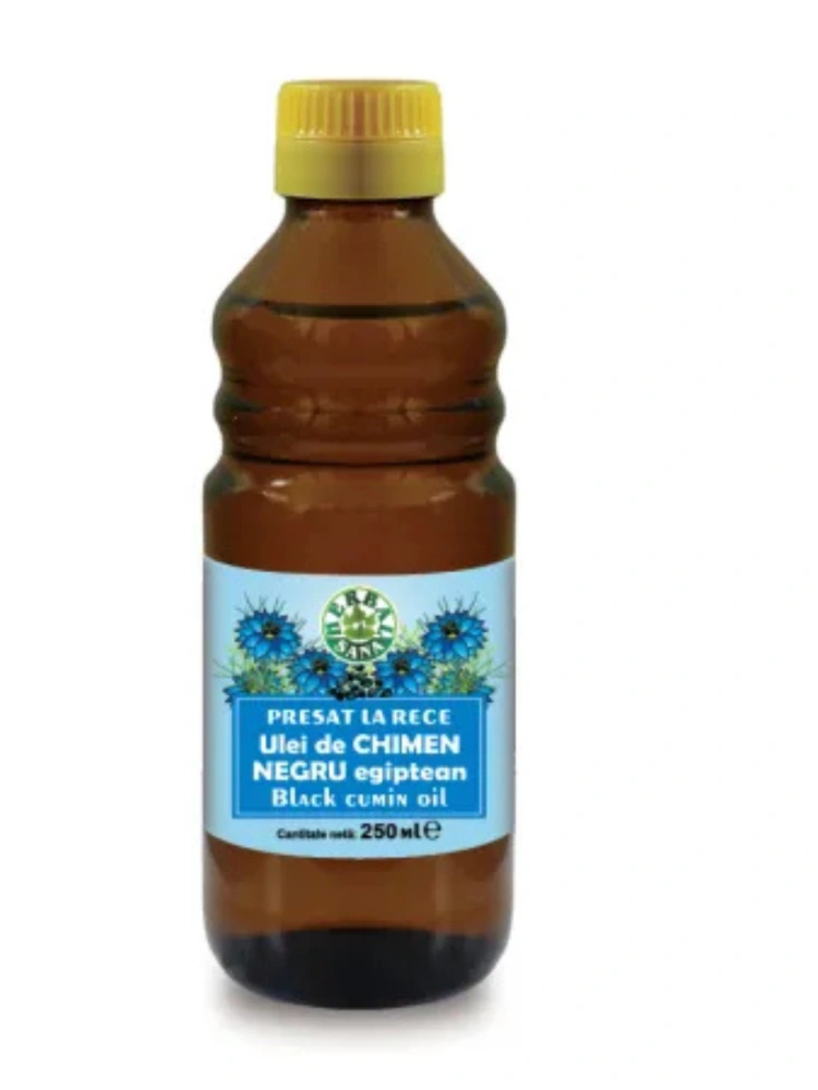 Ulei de chimen negru egiptean presat la rece 250ml Herbavit
