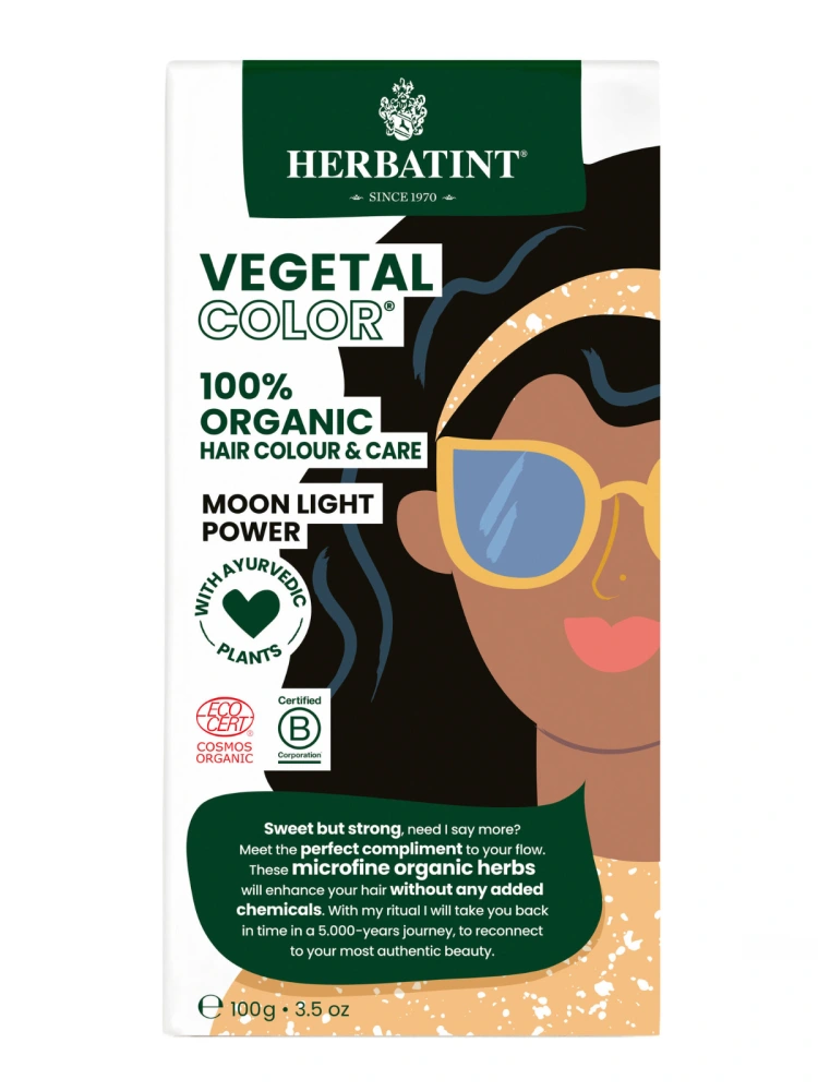 Vopsea de par Vegetal Color Moon Light Power RT01 100g Herbatint