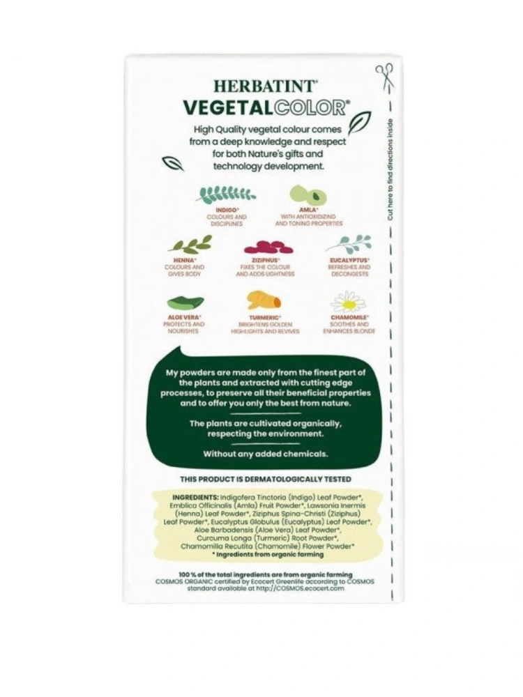 Vopsea de par Vegetal Color Moon Light Power RT01 100g Herbatint