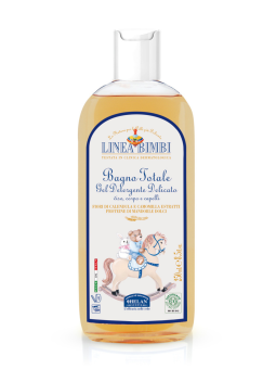 Sampon si gel de dus bio pentru curatare delicata Linea Bimbi 250ml Helan