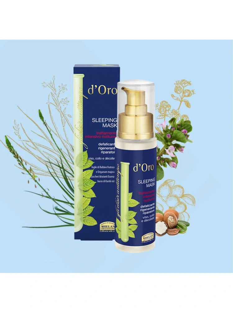 Masca de noapte tratament intensiv Elisir Antitempo d'Oro 50ml Helan