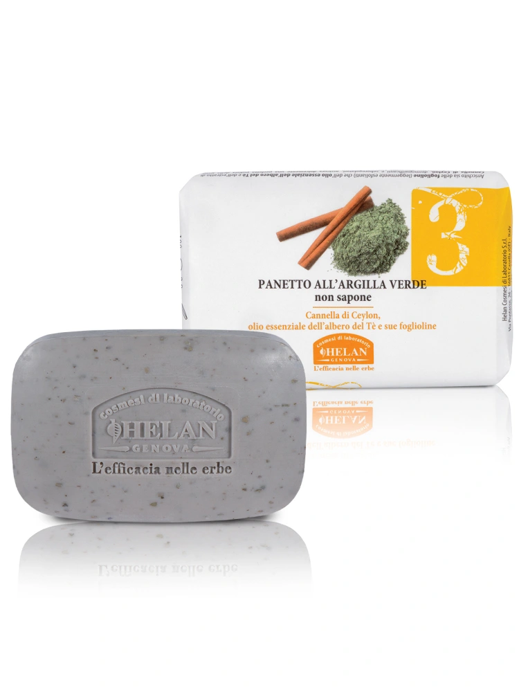 Sapun cu argila verde pentru piele grasa Linea Viso 3 100g Helan