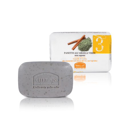 Sapun cu argila verde pentru piele grasa Linea Viso 3 100g Helan