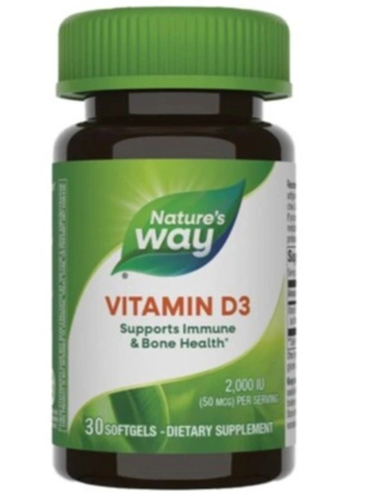 Vitamina D3 2000UI 30 capsule Nature's Way