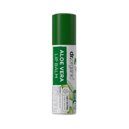 Balsam buze aloe vera 5.7 ml Dr. Organic