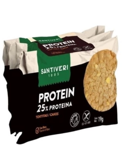 Galete proteice linte si porumb 3X3 57 grame Santiveri