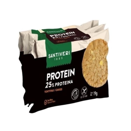 Galete proteice linte si porumb 3X3 57 grame Santiveri