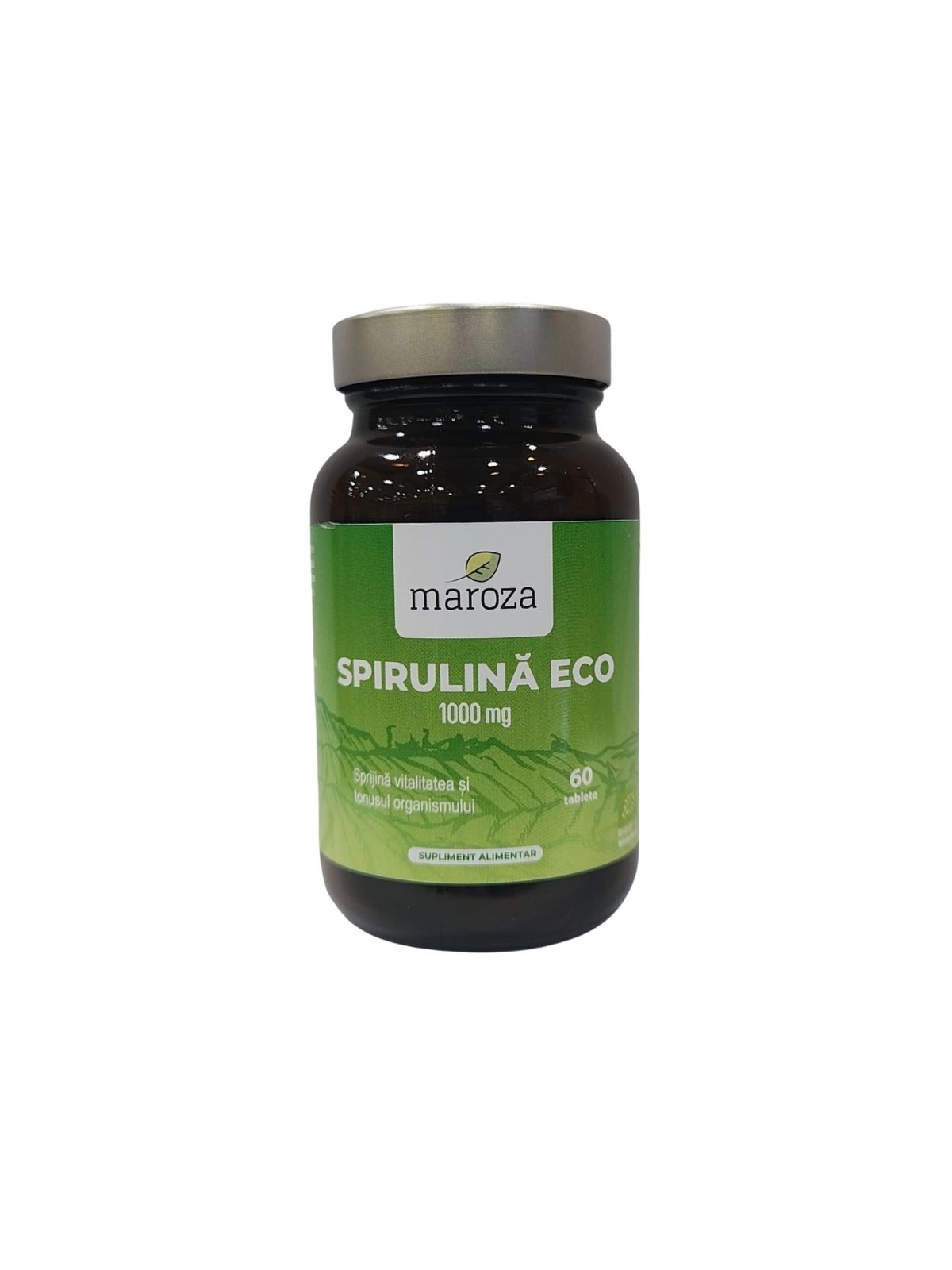 Spirulina bio 1000 mg 60 tablete Maroza